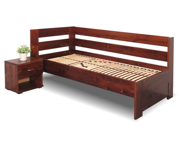 Posteľ z masívu Valentin, 90x200 cm