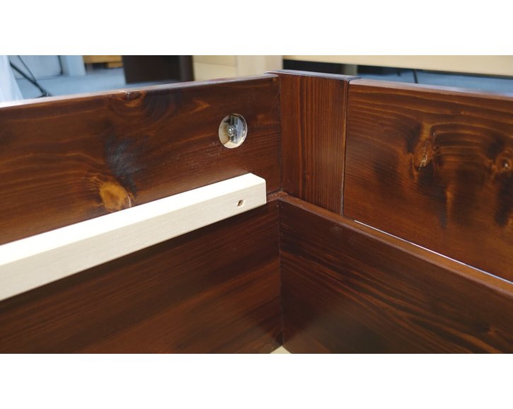 Posteľ s úložným priestorom Valentin, 120x200 cm - Ľavá