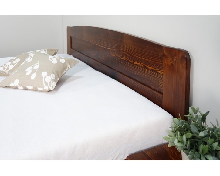 Posteľ z masívu Justina, 90x200, masív smrek Posteľ z masívu Justina, 90x200, masív smrek