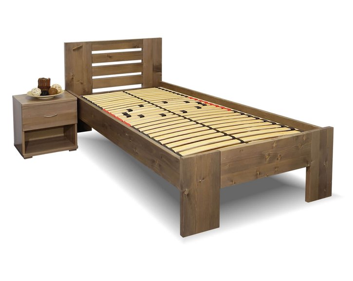 Zvýšená posteľ z masívu ROSA, masív smrek, 90x200 Zvýšená posteľ z masívu ROSA, masív smrek, 90x200
