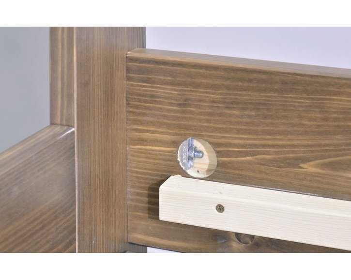 Jednolôžková posteľ s roštom Mark, 80x200, 90x200, masív smrek Jednolôžková posteľ s roštom Mark, 80x200, 90x200, masív smrek