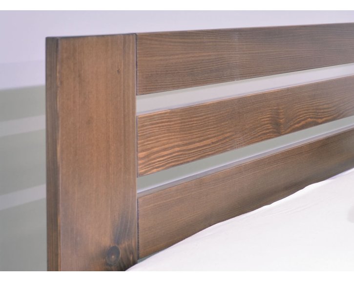 Zvýšená posteľ z masívu Rita, 80x200, 90x200, masív smrek Zvýšená posteľ z masívu Rita, 80x200, 90x200, masív smrek