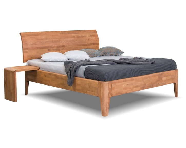 Zvýšená posteľ z masívu Fantazie F302, masív buk