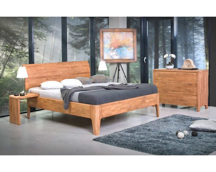 Nočný stolík závesný F147/BC - masív buk Nočný stolík závesný F147/BC - masív buk