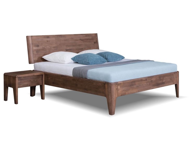 Zvýšená posteľ z masívu Fantazie F303, masív buk