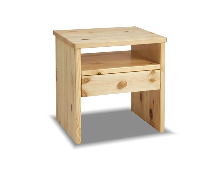 Nočný stolík G-W1 - masív borovica Nočný stolík G-W1 - masív borovica