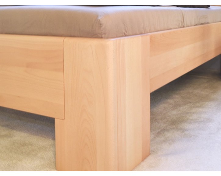 Manželská posteľ z masívu MANHATTAN 2, masív buk