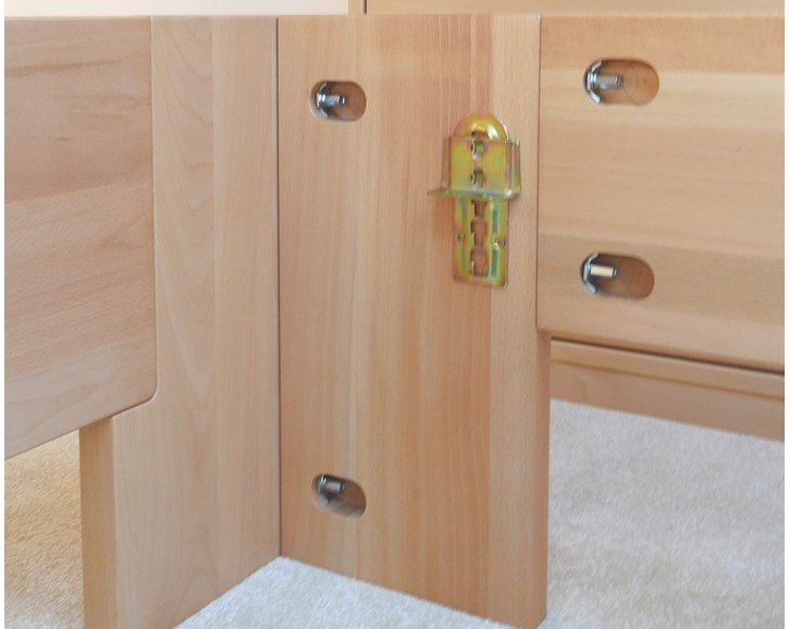 Manželská posteľ z masívu MANHATTAN 2, masív buk