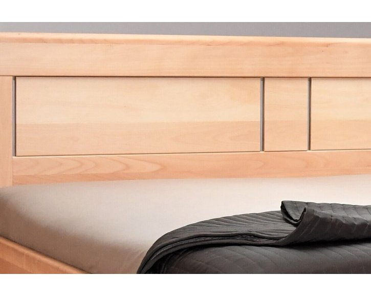 Zvýšená posteľ z masívu HOLLYWOOD 2, masív buk