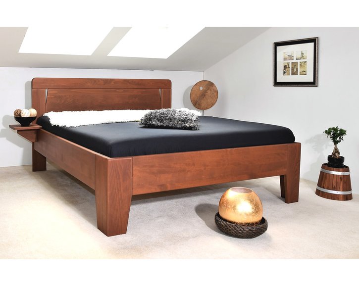 Drevená posteľ z masívu Venus, 160x200, 180x200, masív buk