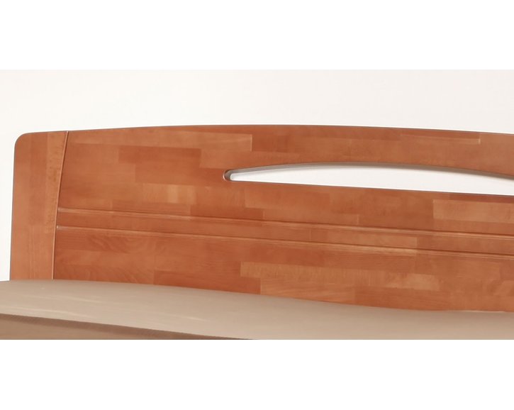 Drevená posteľ - dvojlôžko EVITA 3, masív buk