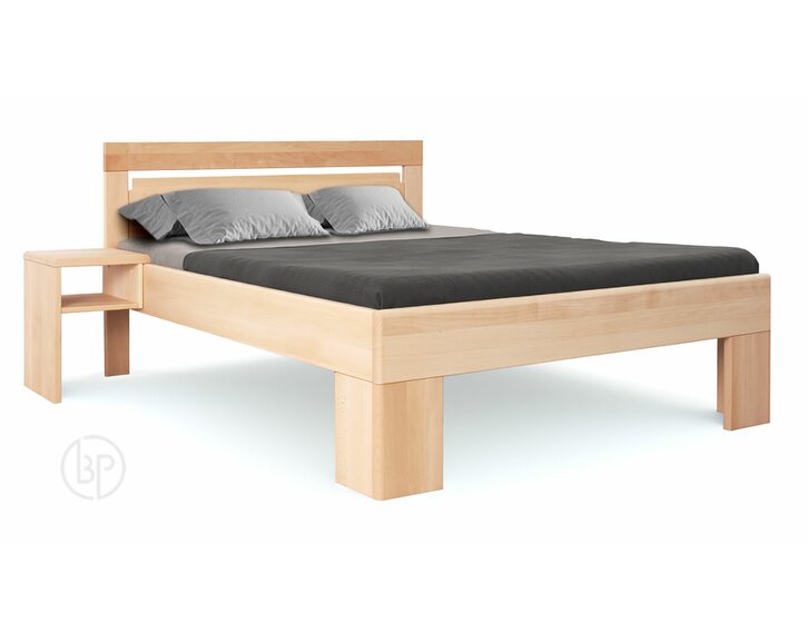 Drevená posteľ OMEGA 2, masív buk Drevená posteľ OMEGA 2, masív buk