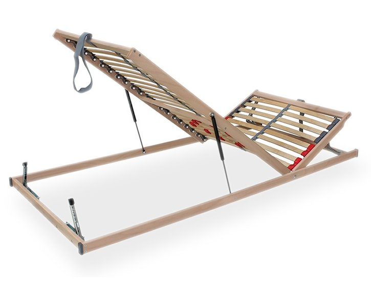 Vyklápací lamelový rošt PRIMAFLEX HN P - čelný výklop