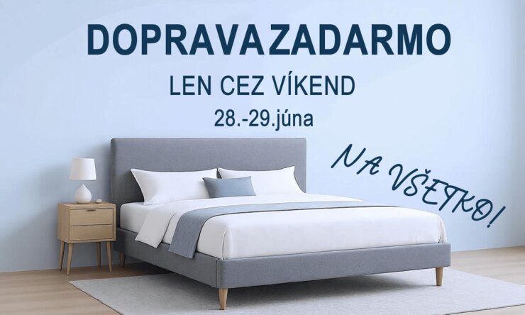 Víkendová doprava ZADARMO