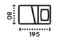 80x195 cm