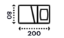 Matrace 80x200 skladom Matrace 80x200 skladom