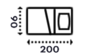 Matrace 90x200 skladom Matrace 90x200 skladom
