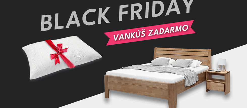 Zdravotný vankúš ZADARMO ku objednávke postele!