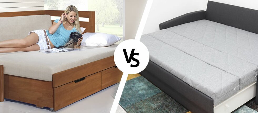 Rozkladacie pohovky vs. rozkladacie postele. Čo je lepšie? Rozkladacie pohovky vs. rozkladacie postele. Čo je lepšie?