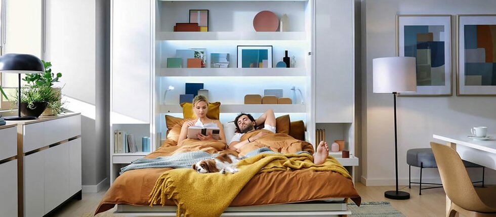 Sklápacie postele v skrini: Praktické riešenie pre každý interiér Sklápacie postele v skrini: Praktické riešenie pre každý interiér