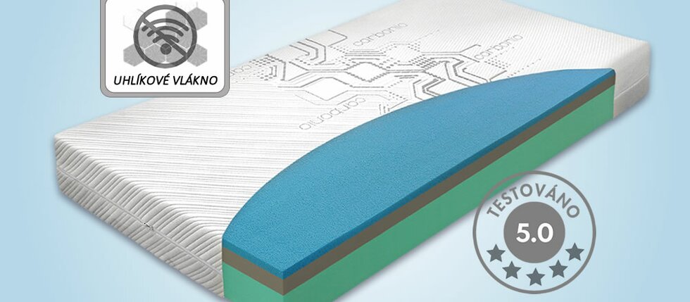 Matrac Carbonia = spánok bez elektromagnetického smogu